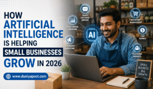 Read more about the article How Artificial Intelligence Is Helping Small Businesses Grow in 2026 