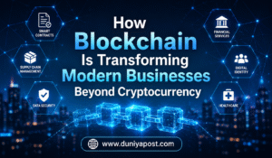 Read more about the article How Blockchain Is Transforming Modern Businesses Beyond Cryptocurrency