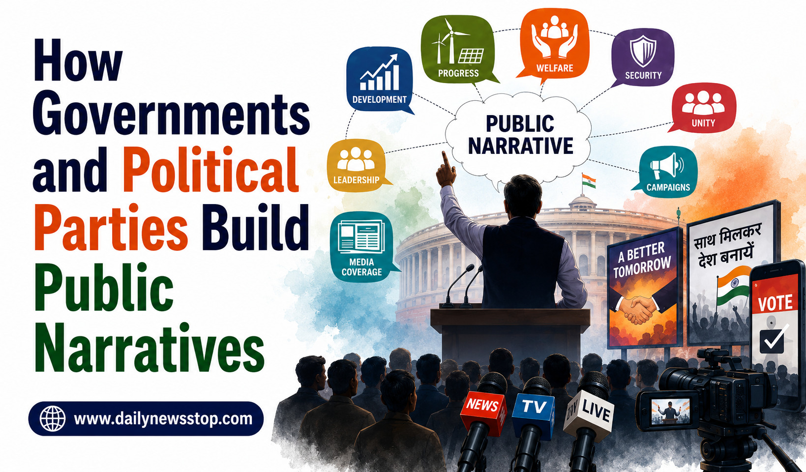 You are currently viewing How Governments and Political Parties Build Public Narratives