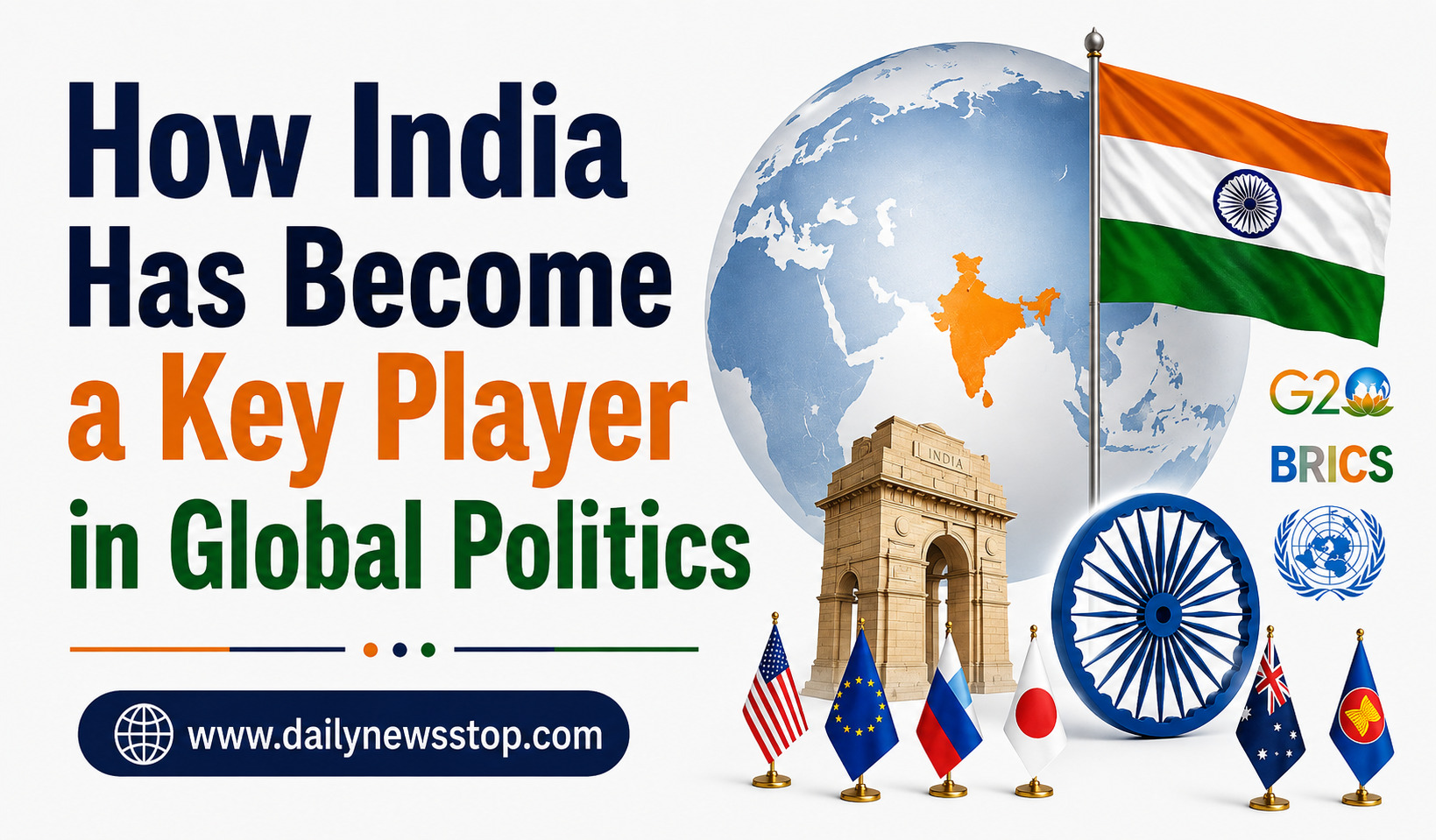 You are currently viewing How India Has Become a Key Player in Global Politics?