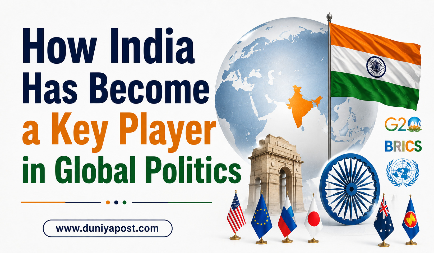 Read more about the article How India Has Become a Key Player in Global Politics?
