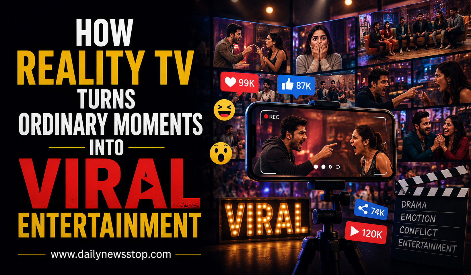 Read more about the article How Reality TV Turns Ordinary Moments Into Viral Entertainment