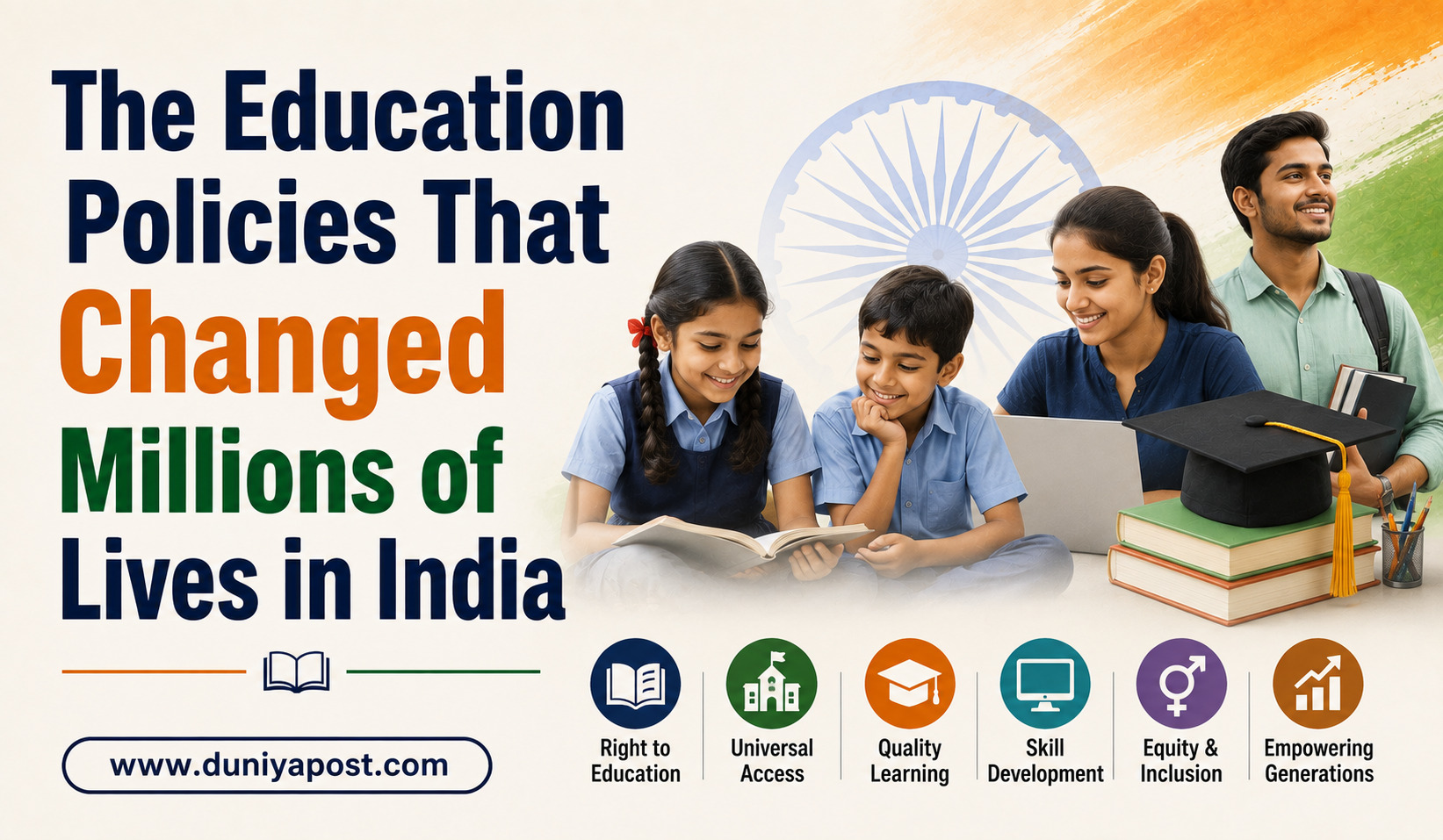 Read more about the article The Education Policies That Changed Millions of Lives in India 