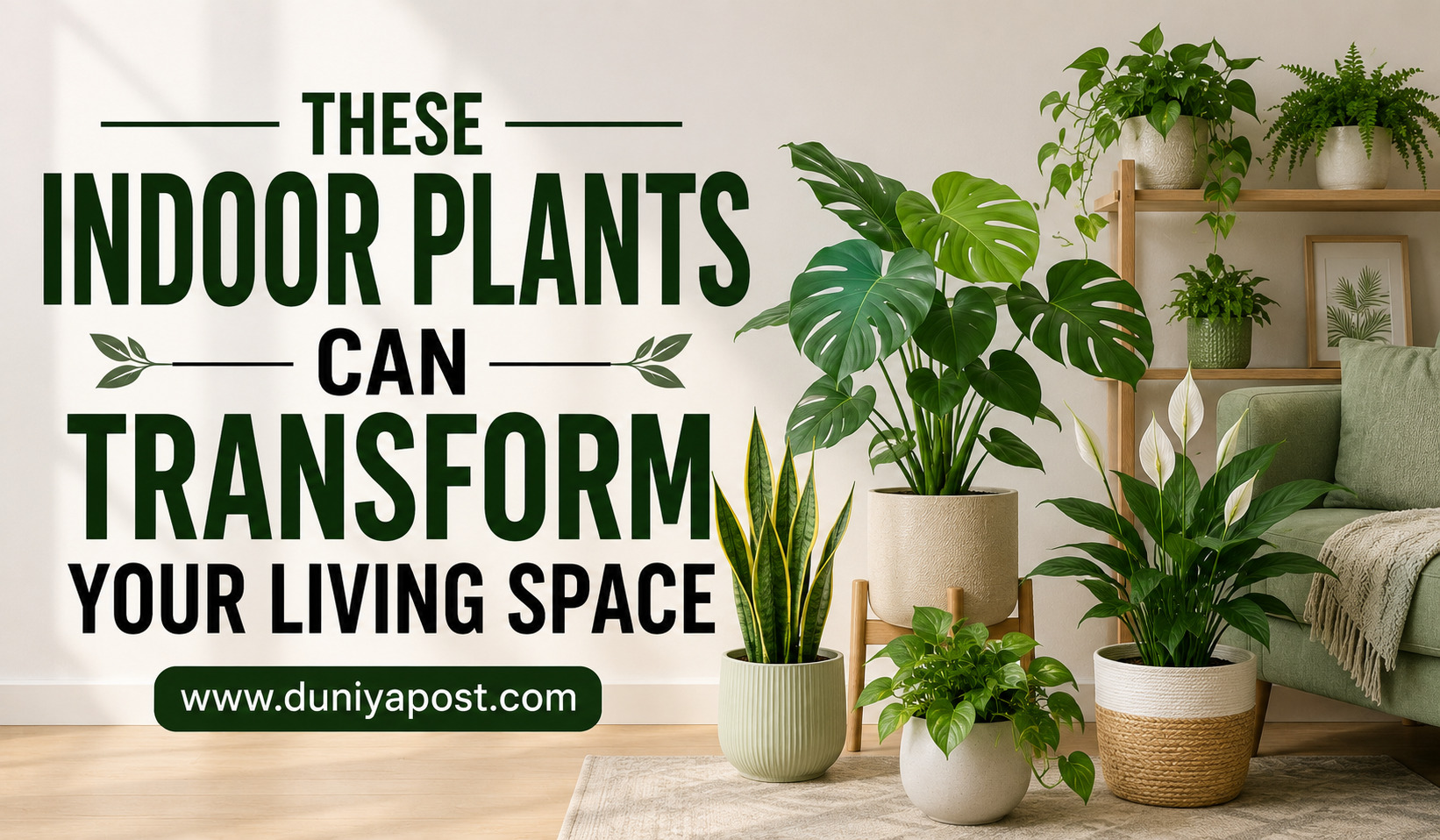 Read more about the article These Indoor Plants Can Transform Your Living Space