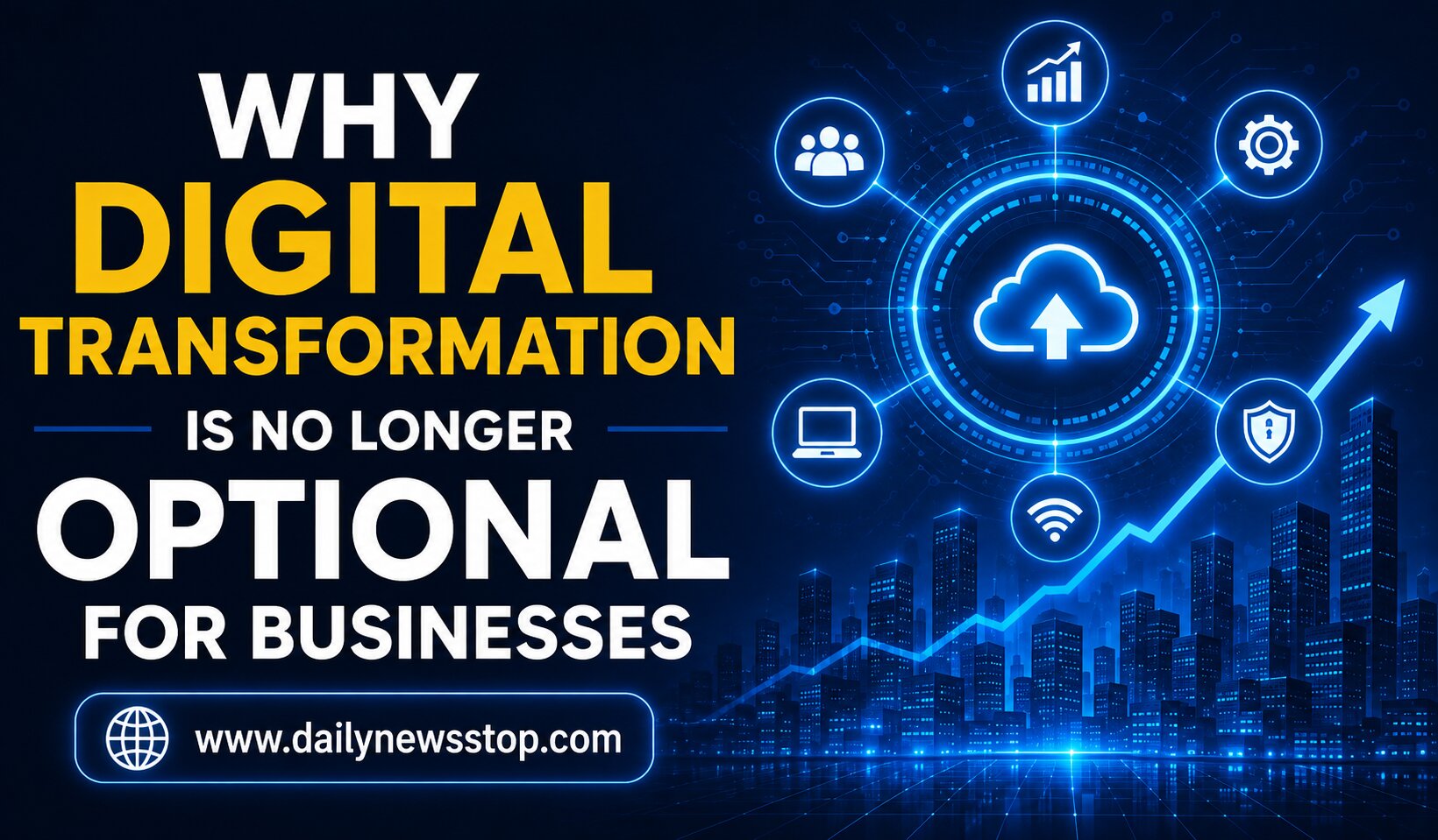 Read more about the article Why Digital Transformation Is No Longer Optional for Businesses?
