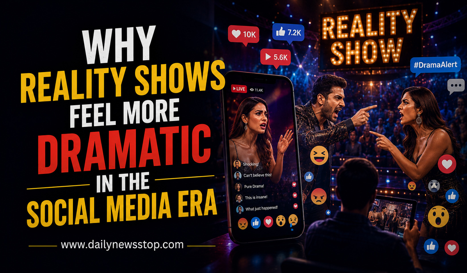 Read more about the article Why Reality Shows Feel More Dramatic in the Social Media Era