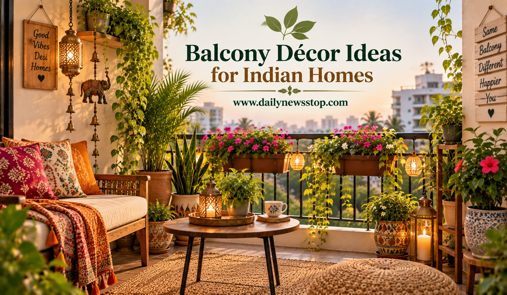 Read more about the article Balcony Décor Ideas for Indian Homes