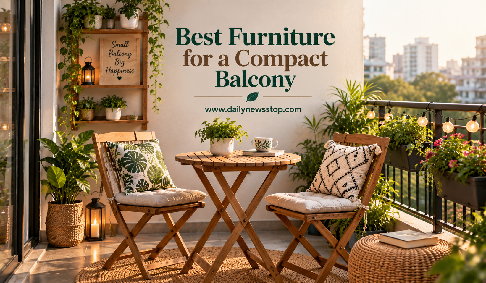 Read more about the article Best Furniture for a Compact Balcony