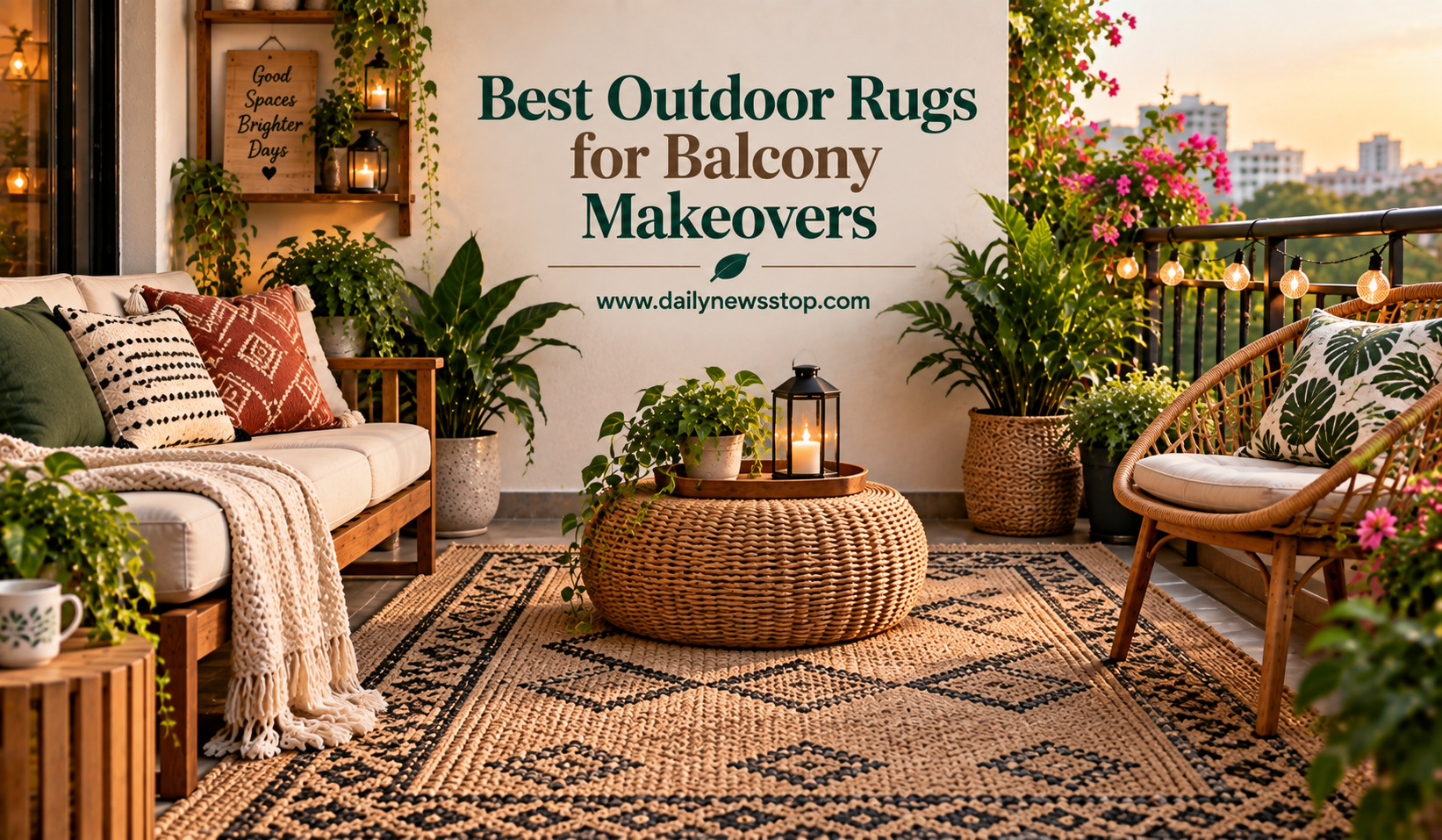 Read more about the article Best Outdoor Rugs for Balcony Makeovers