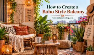 Read more about the article How to Create a Boho Style Balcony