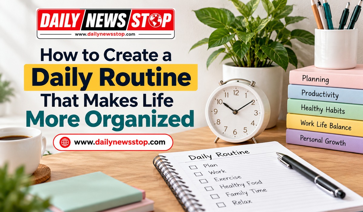 Read more about the article How to Create a Daily Routine That Makes Life More Organized